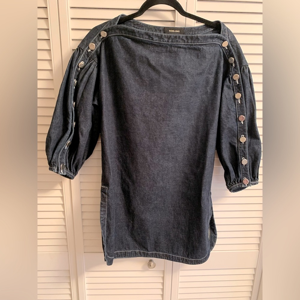 Rachel Comey Denim Button Top - Small /Medium